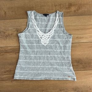 Tommy Hilfiger womens top size large used check photos